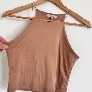 Gaze High Neck Cropped Tank